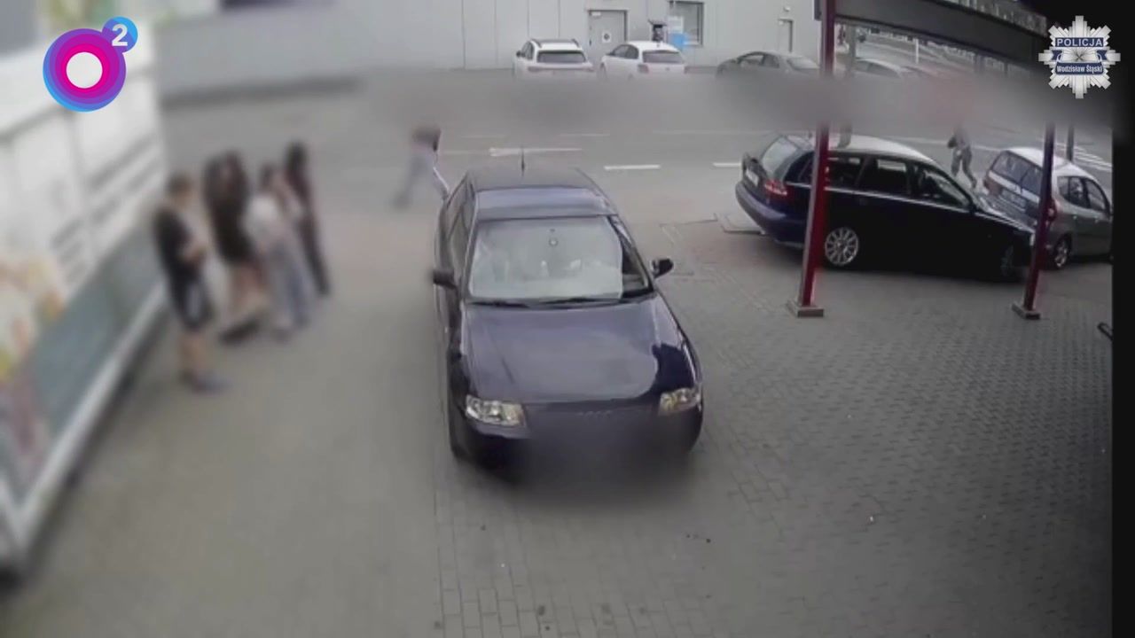 Przejechał kobietę. Tak zachował się potem. Nagranie ze Śląska