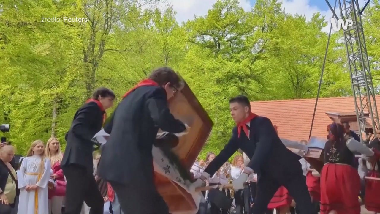 Wideo z Wejherowa. "Szaleńczy taniec"