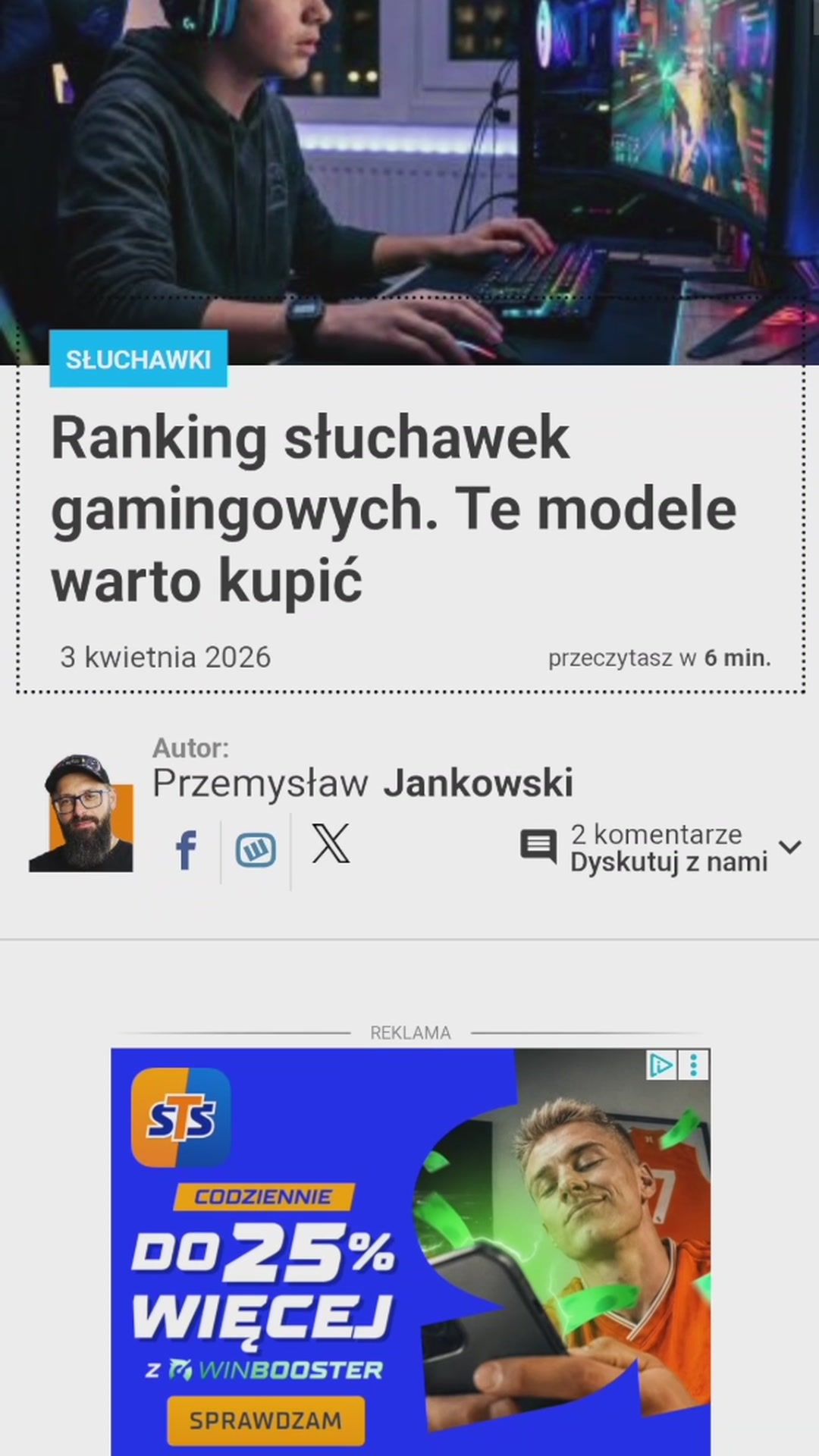 Wybieramy słuchawki dla graczy!
