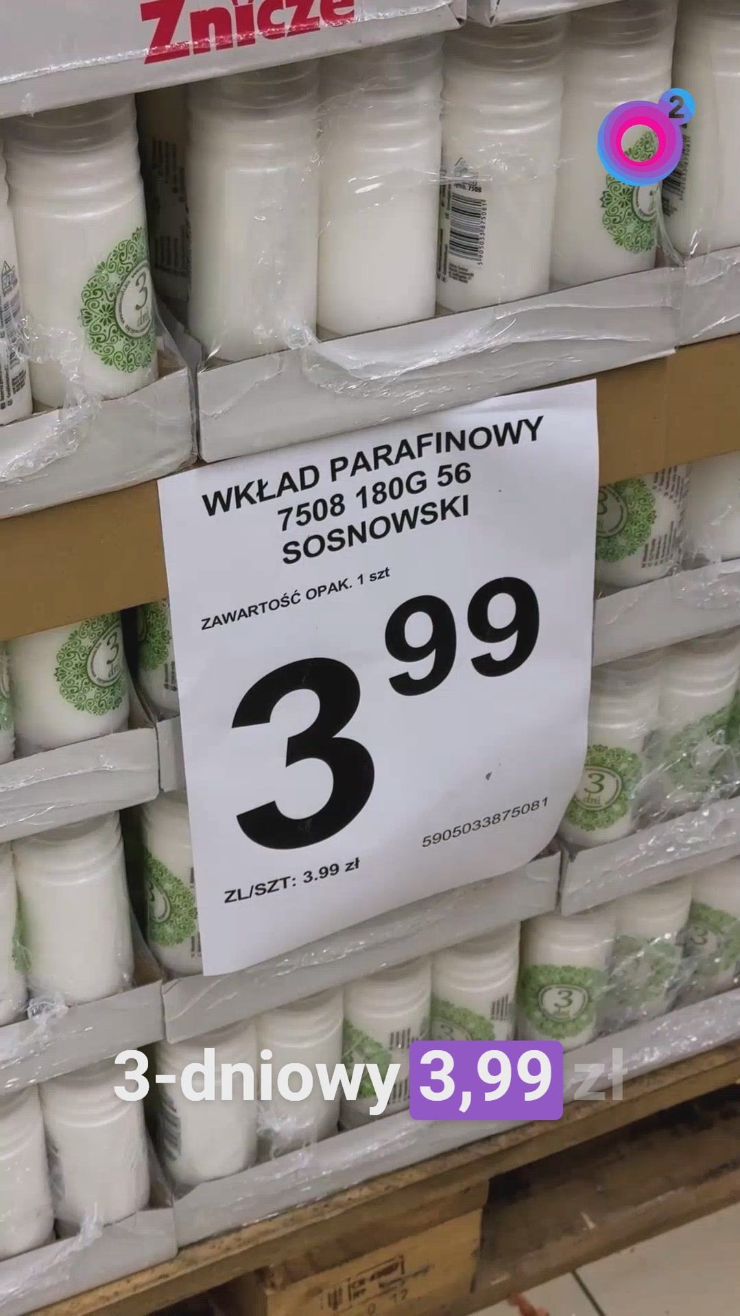 Ceny zniczy w sklepach w 2025. Ile zapłacimy?