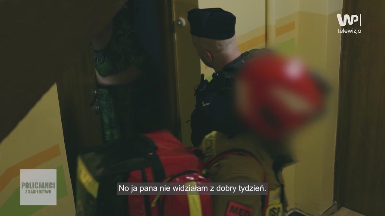 Sąsiedzi wezwali policję. Musieli wejść oknem. Prawda okazała się smutna