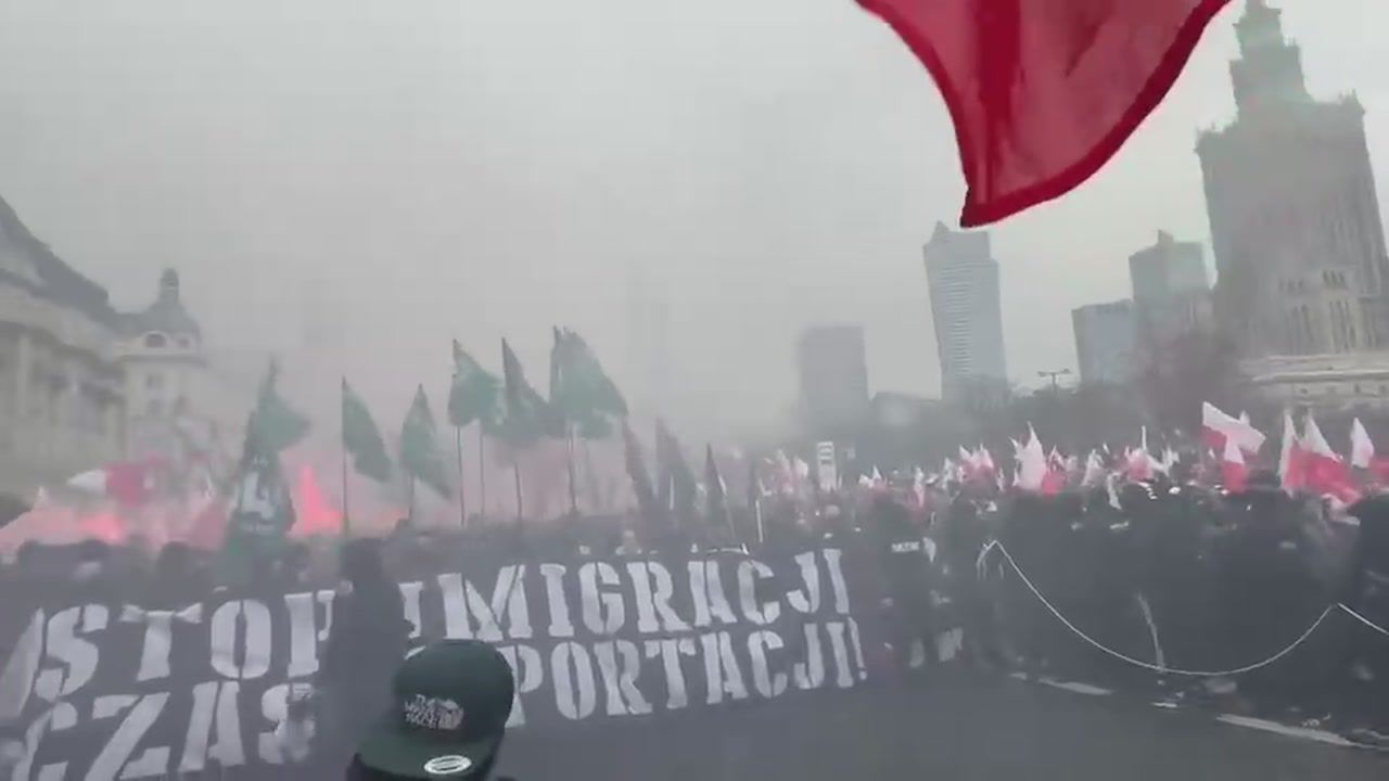 Emocje na ulicach stolicy. Oto co skandował tłum