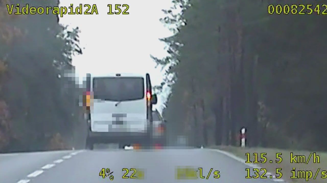 Kamera wszystko nagrała. Kierowca opla surowo ukarany