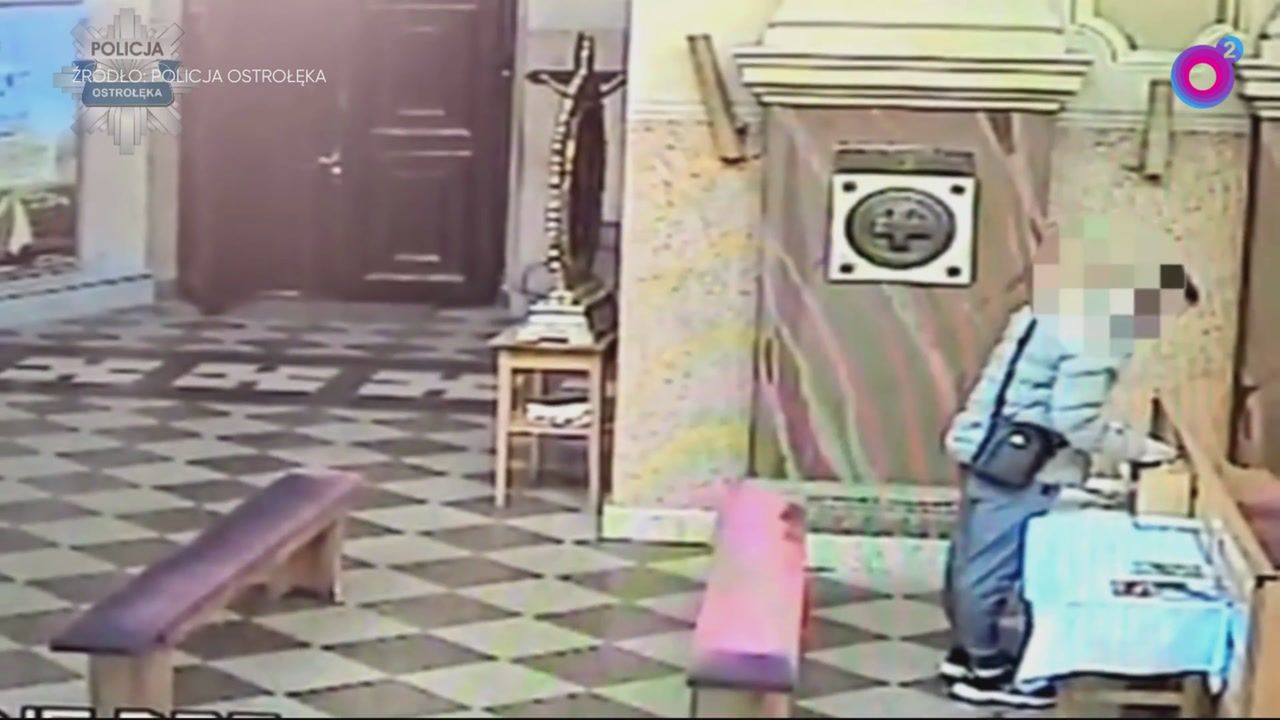 Wstyd na całą Polskę. Nagrali rabusia w kościele