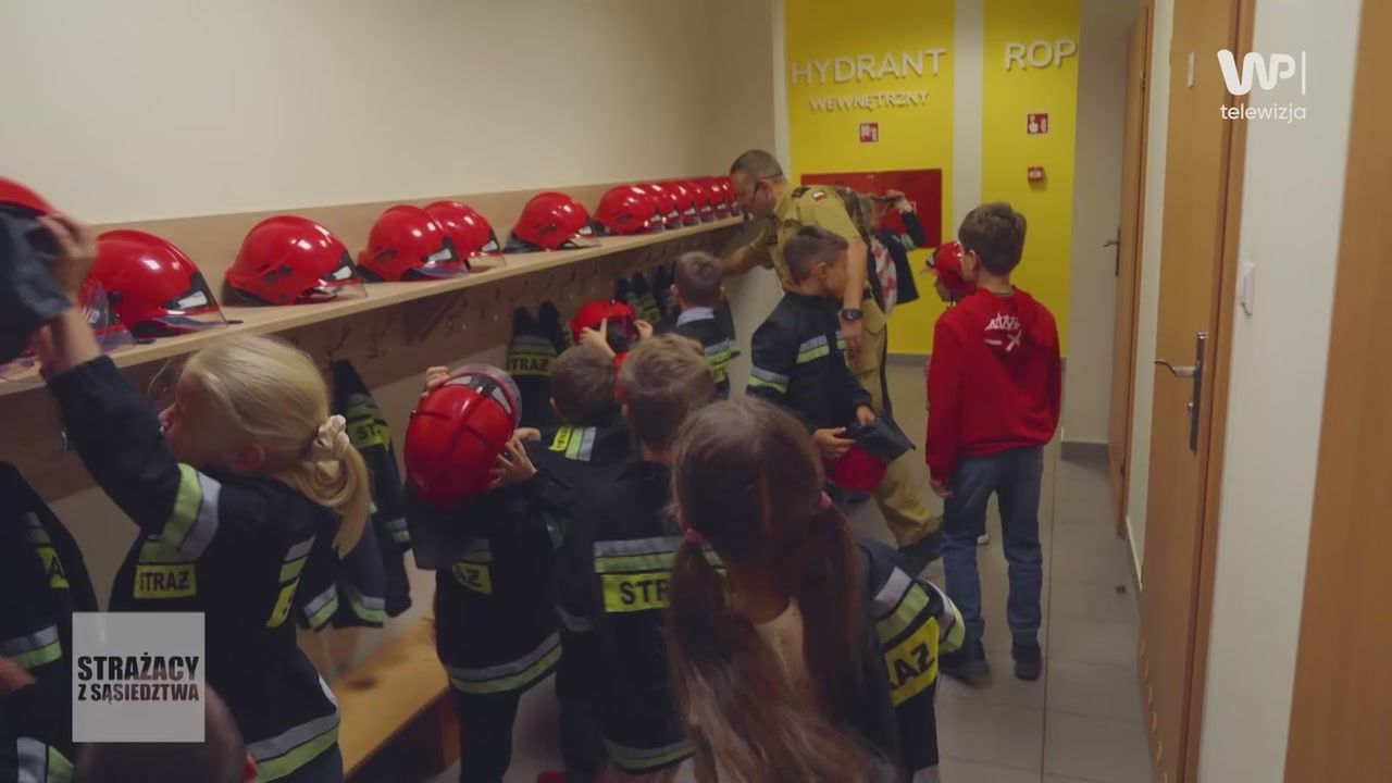 Rozczulający widok. Strażacy mieli nietypowych gości