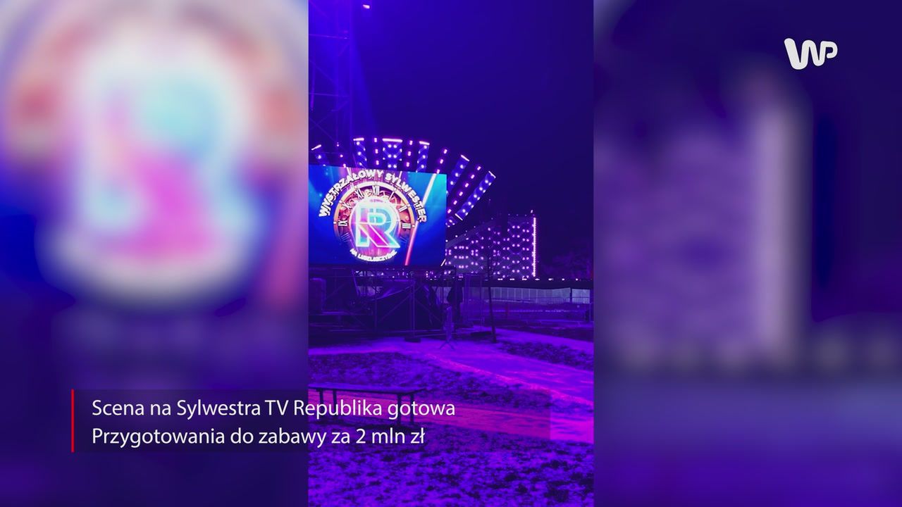 Sylwester w Chełmie. Tak wygląda scena. Kosztowała podatników 2 mln