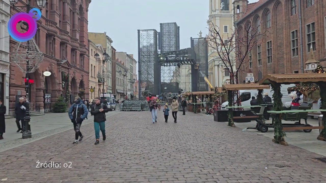 Polsat stawia scenę w Toruniu. To wideo pokazuje jej rozmiary