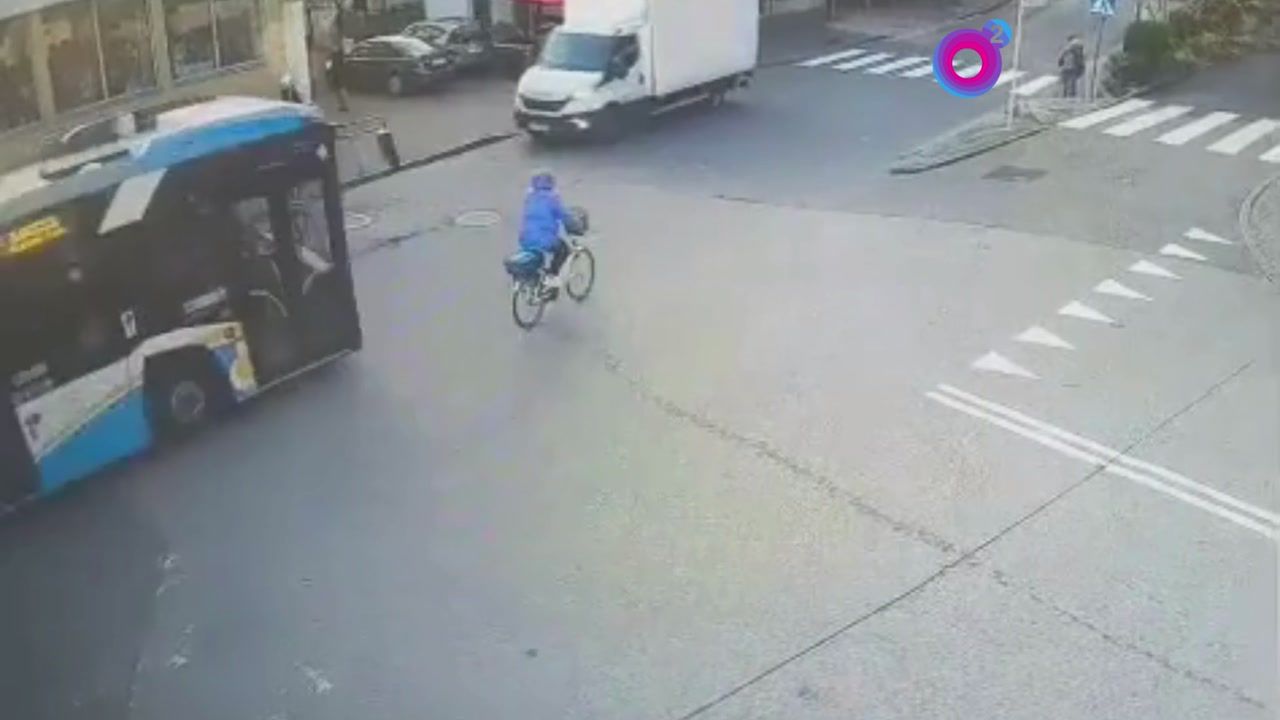 Jechał tuż za nią. Nagle doszło do tragedii