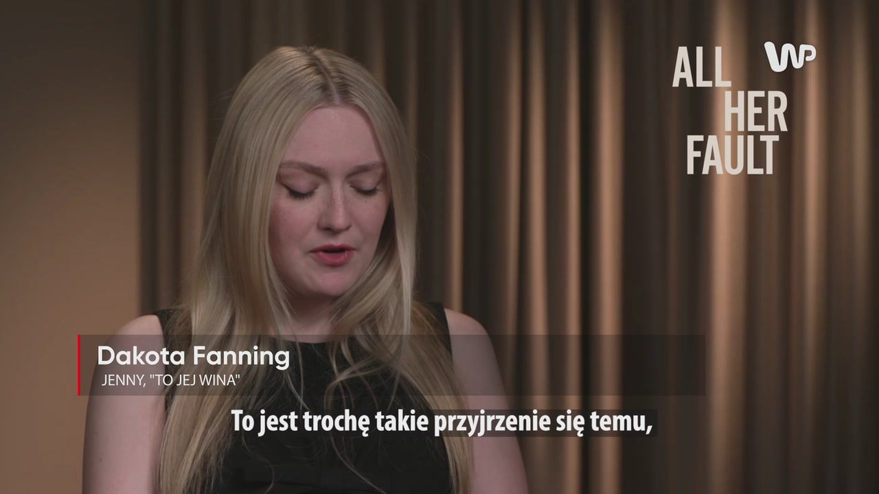 "To jej wina". Dakota Fanning: "Mężczyźni są nieświadomi tego, co kobiety ogarniają w ciszy"