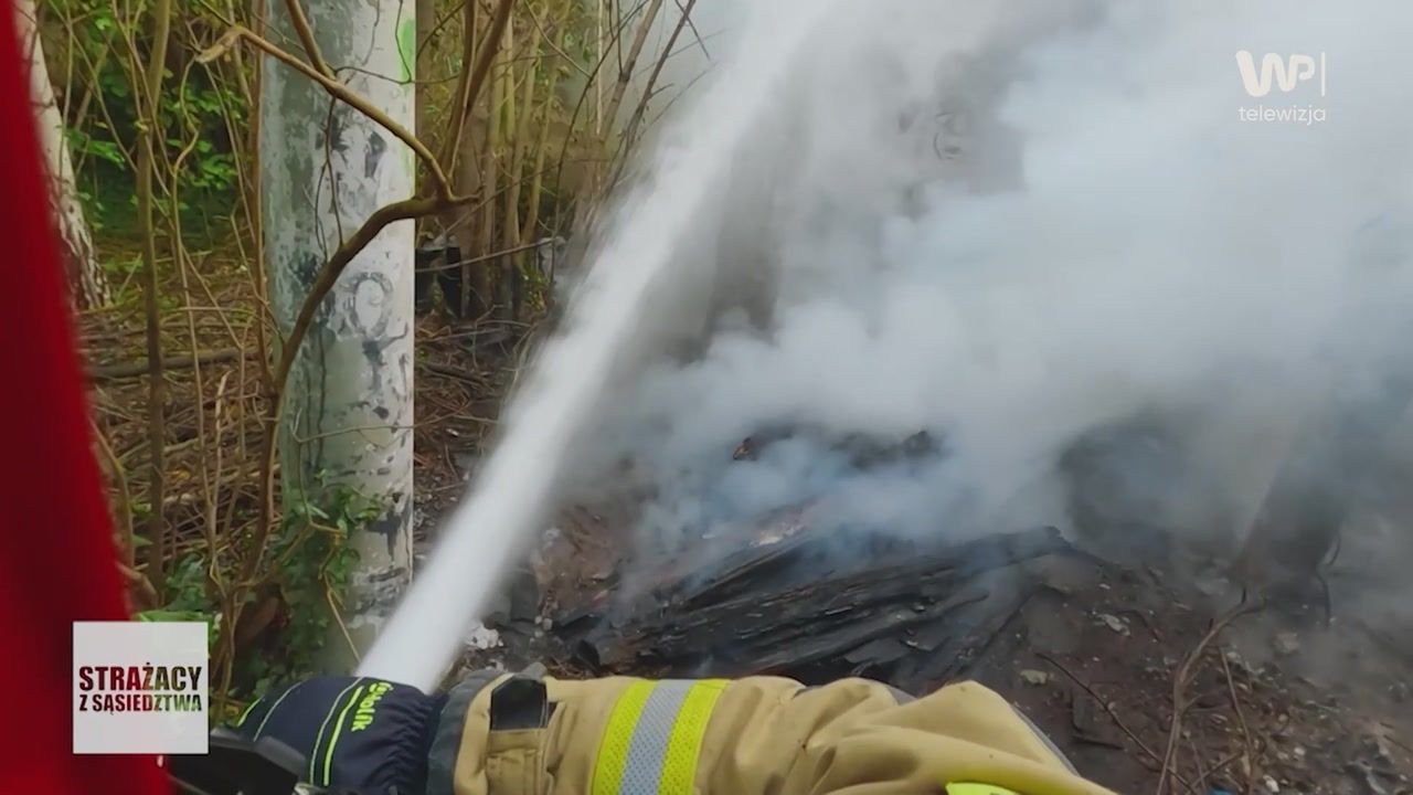 Strażak nie wytrzymał. "Czy wy nie rozumiecie po polsku?"