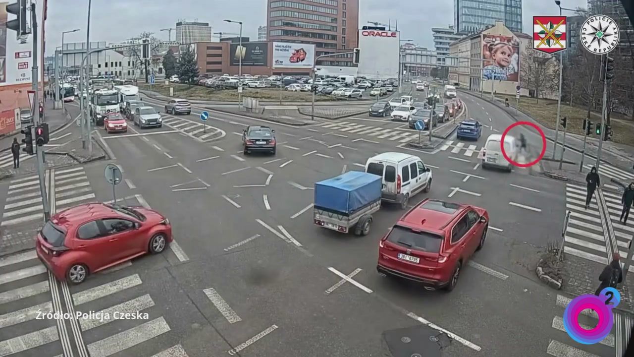 Spójrzcie na światło. Tak zachowała się piesza. Fatalny finał