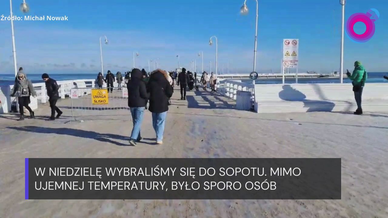 Nagranie z Sopotu. Turysta aż chwycił za telefon