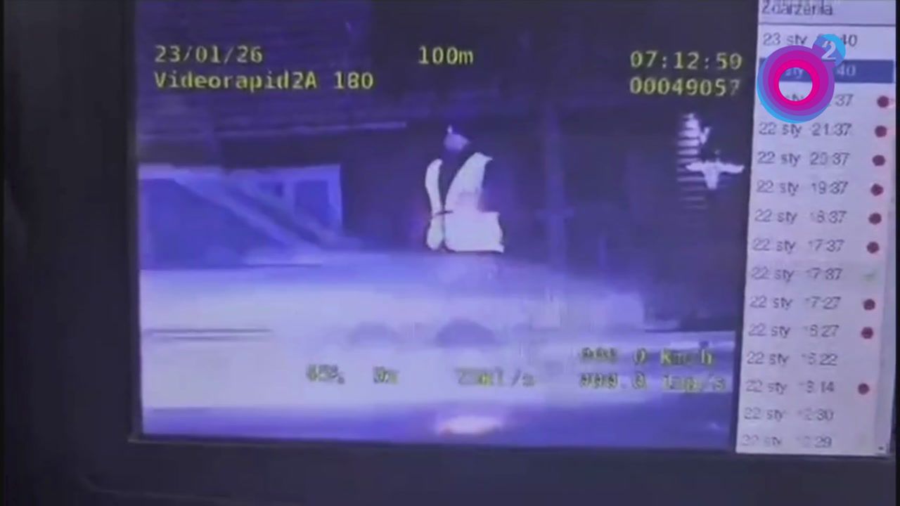 Nie zatrzymał się do kontroli. Od razu ruszyli w pościg