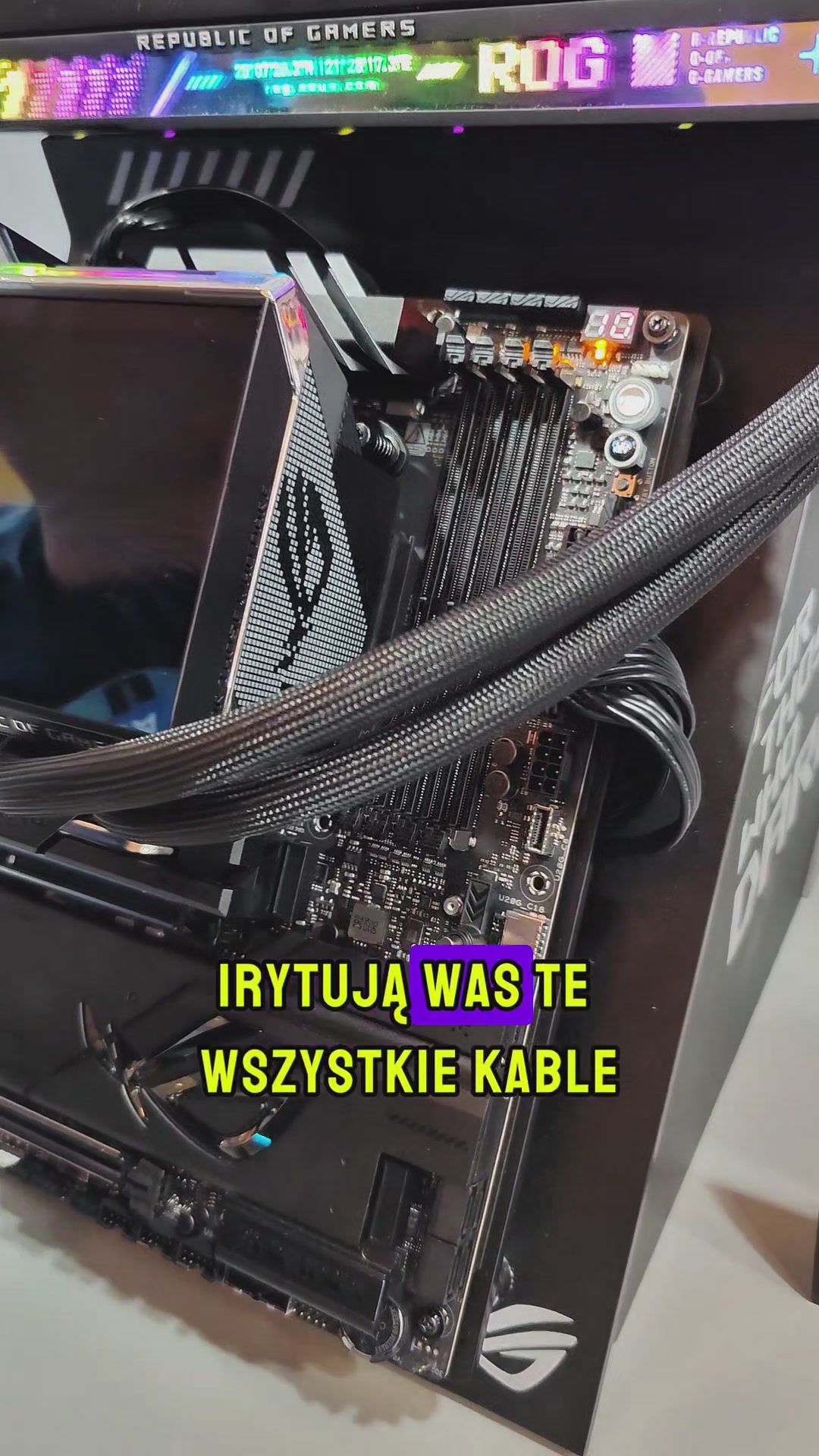 ASUS ma sposób na brzydkie kable z chłodzenia w komputerze. Nowe płyty główne X870 NEO