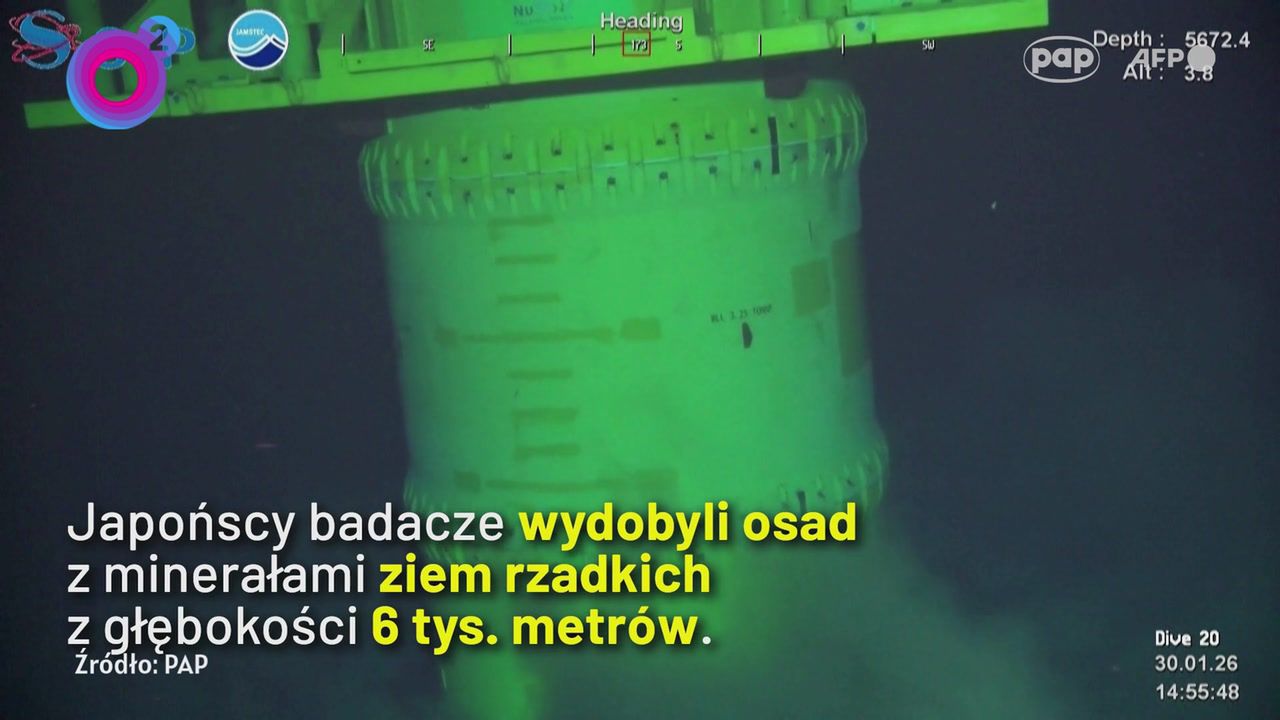 Głębinowa rewolucja. Japonia testuje wydobycie minerałów ziem rzadkich