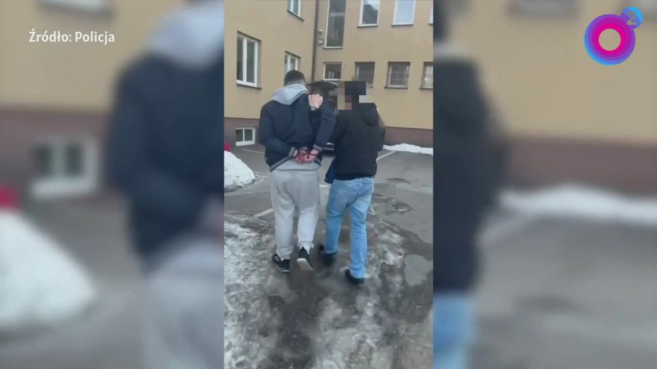 Rozbój w salonie fryzjerskim. Policja opublikowała nagranie