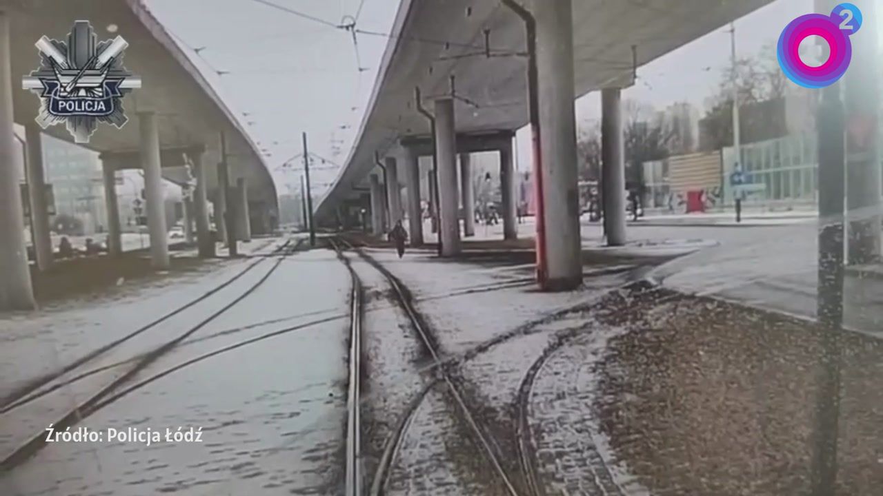 Kuriozalne nagranie z Łodzi. Obraziła się na motorniczego