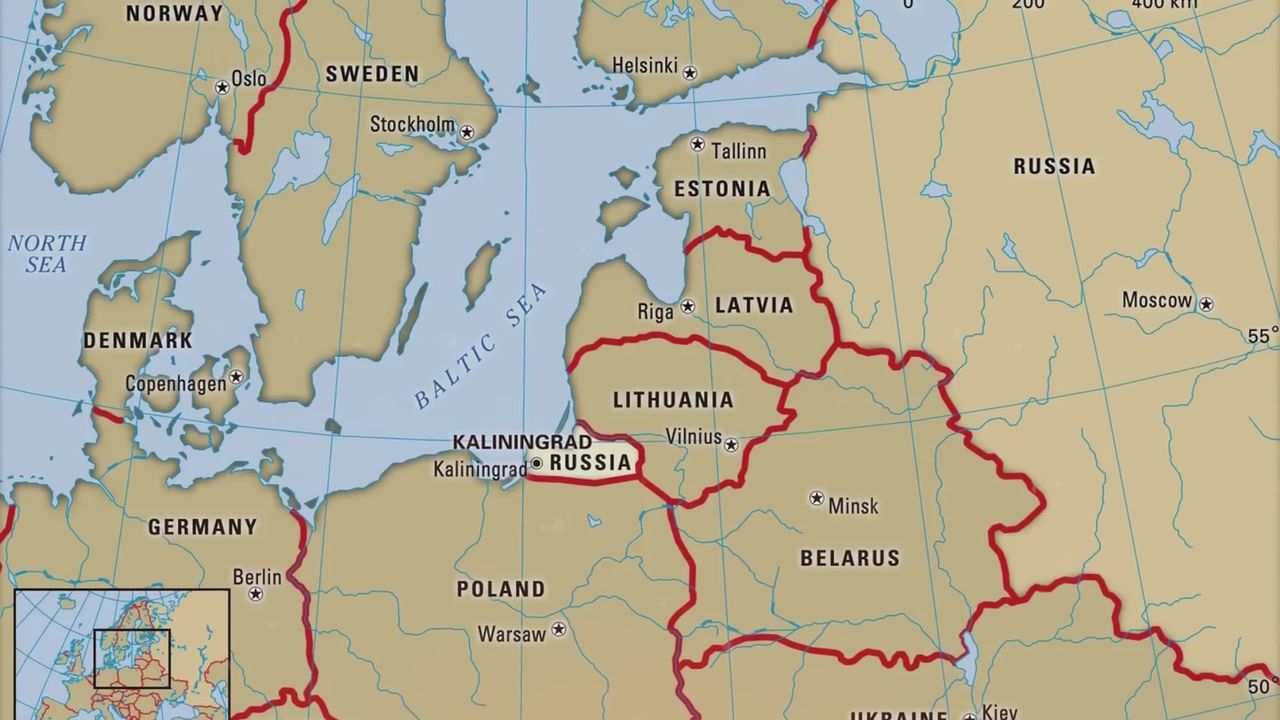 Dlaczego właściwie ten kawałek Rosji sąsiaduje z Polską?