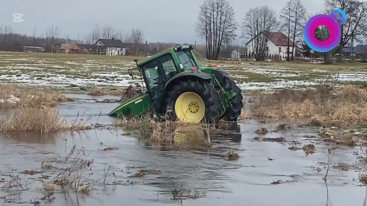 20-latek uciekał przed policją ciągnikiem. Oto, jak skończył