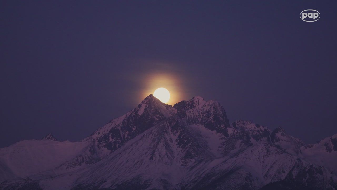 Wyjątkowy widok nad Tatrami. Oznacza jedno