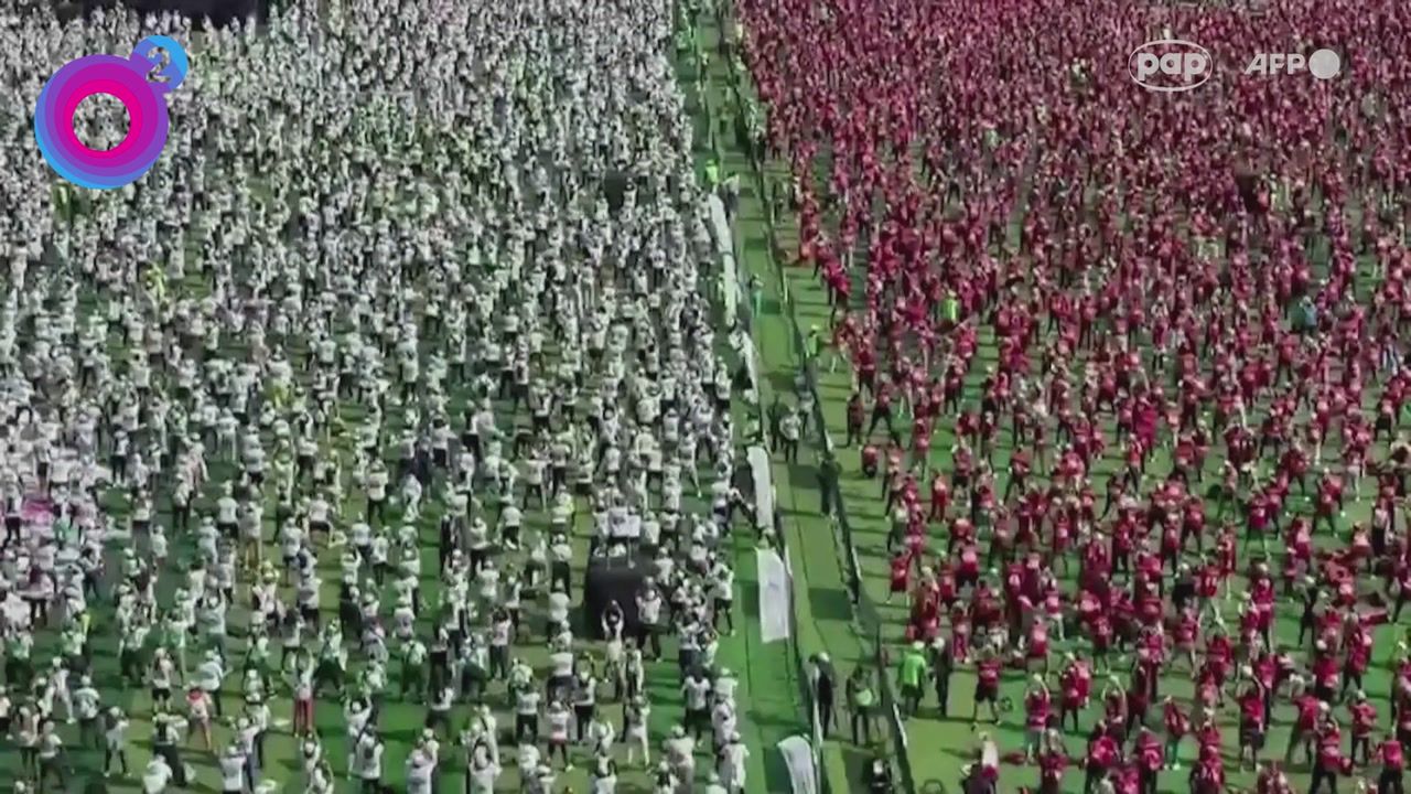 Zocalo zamieniło się w gigantyczne boisko. Meksykanie zrobili coś niesamowitego