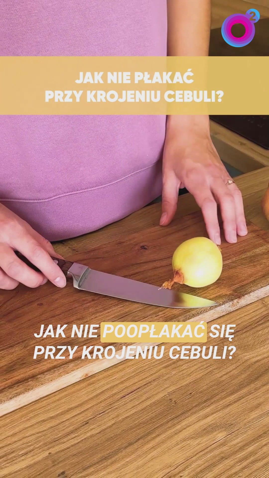 Prosty trik, dzięki któremu nie popłaczesz się przy krojeniu cebuli