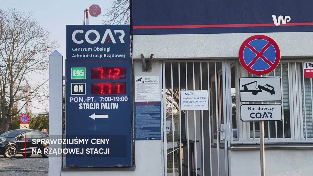 Rządowa stacja paliw. Oto ceny