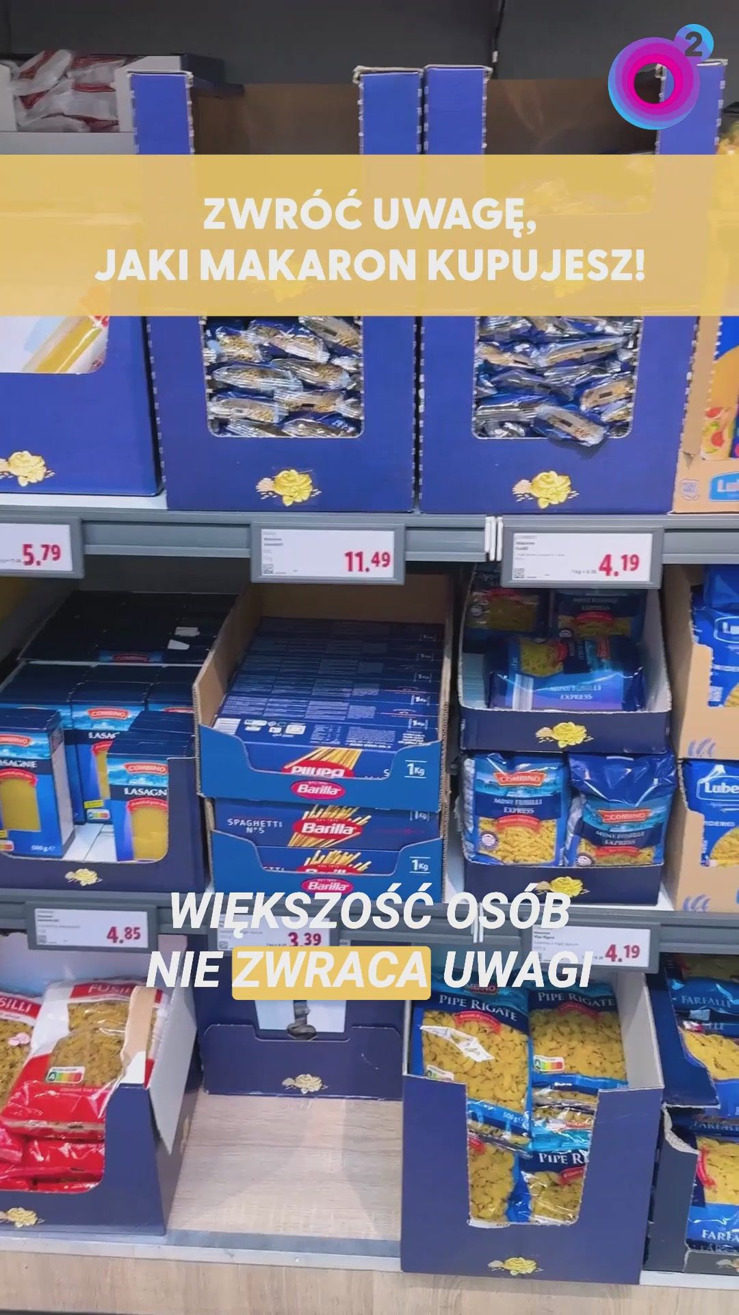 Nie kupuj tego makaronu. Zniszczy każde twoje danie