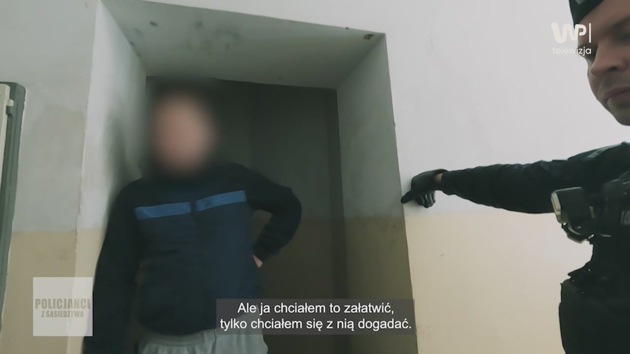 Nie chciała go wpuścić do mieszkania. "Za mną wleciał i z łapami"