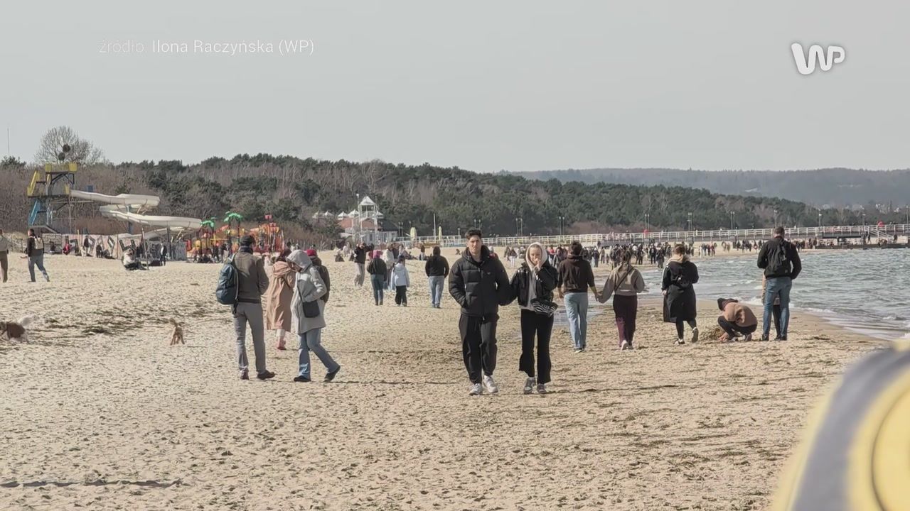 Wideo z Gdańska. Ten widok wprawiał w osłupienie