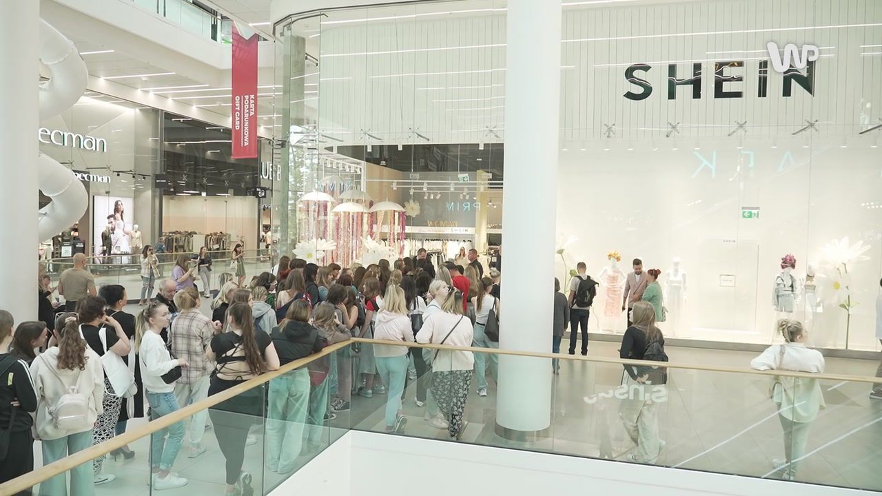 Otwarcie Shein w Polsce. Kolejki przed kontrowersyjnym sklepem