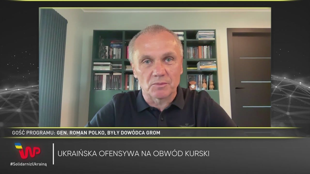 "Rosjanie poczuli, że mają wojnę na swoim terytorium". Gen. Polko nie ma złudzeń