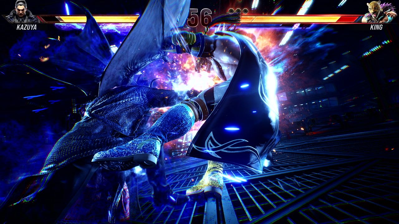 Tekken 8: Kazuya vs King (Rebel Hangar)