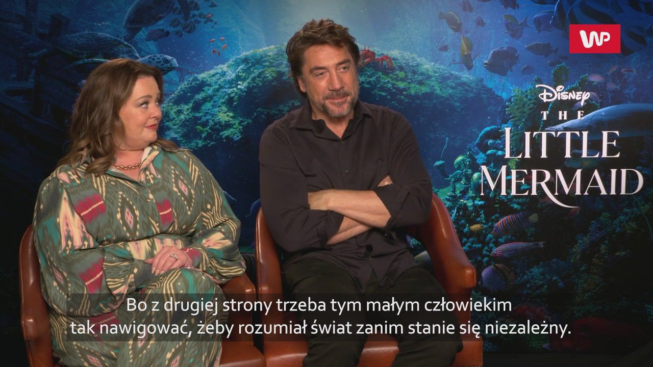 Melissa McCarthy i Javier Bardem o "Małej syrence": "Wszystko nabrało nowego znaczenia"