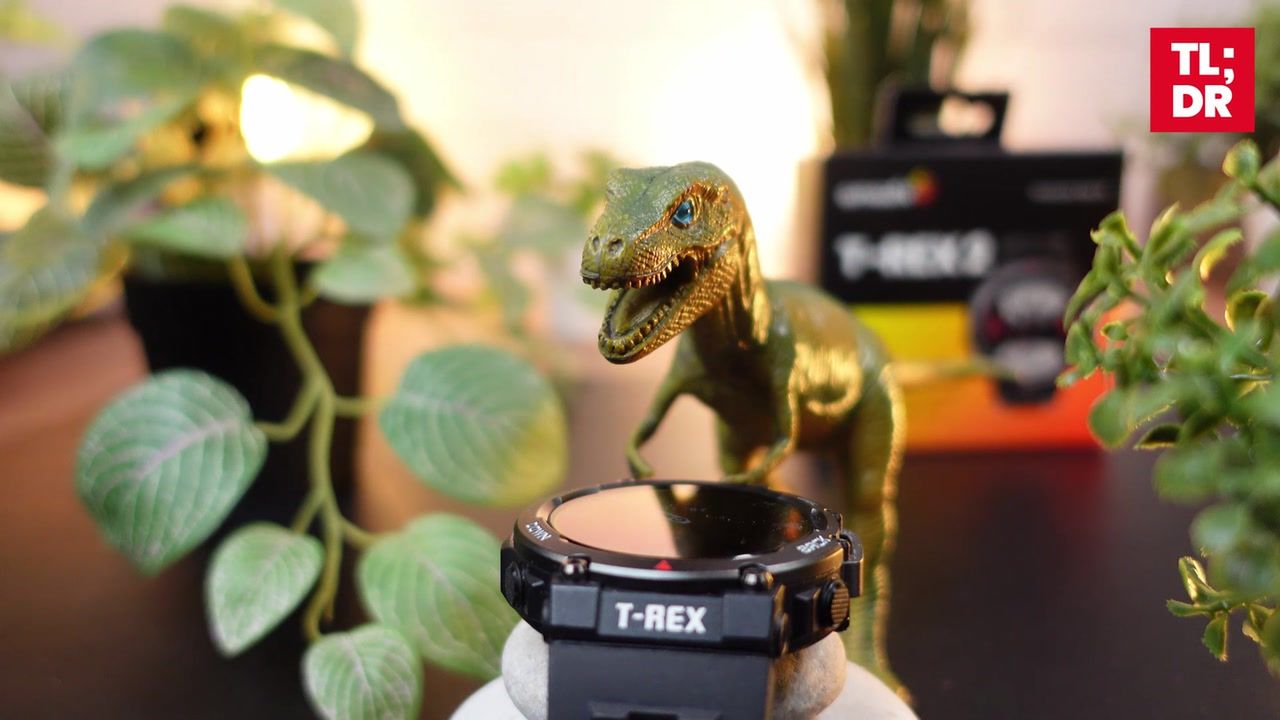 Amazfit T-Rex 2: zegarek (nawet) do Parku Jurajskiego