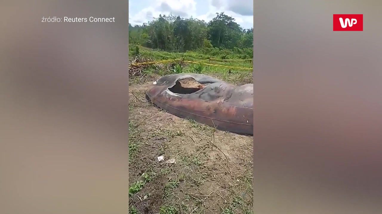 "Radioaktywny" przedmiot spadł z nieba. Odkrycie na farmie w Azji