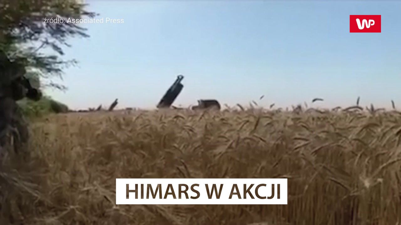 System HIMARS w akcji. Tak broni terytorium Ukrainy