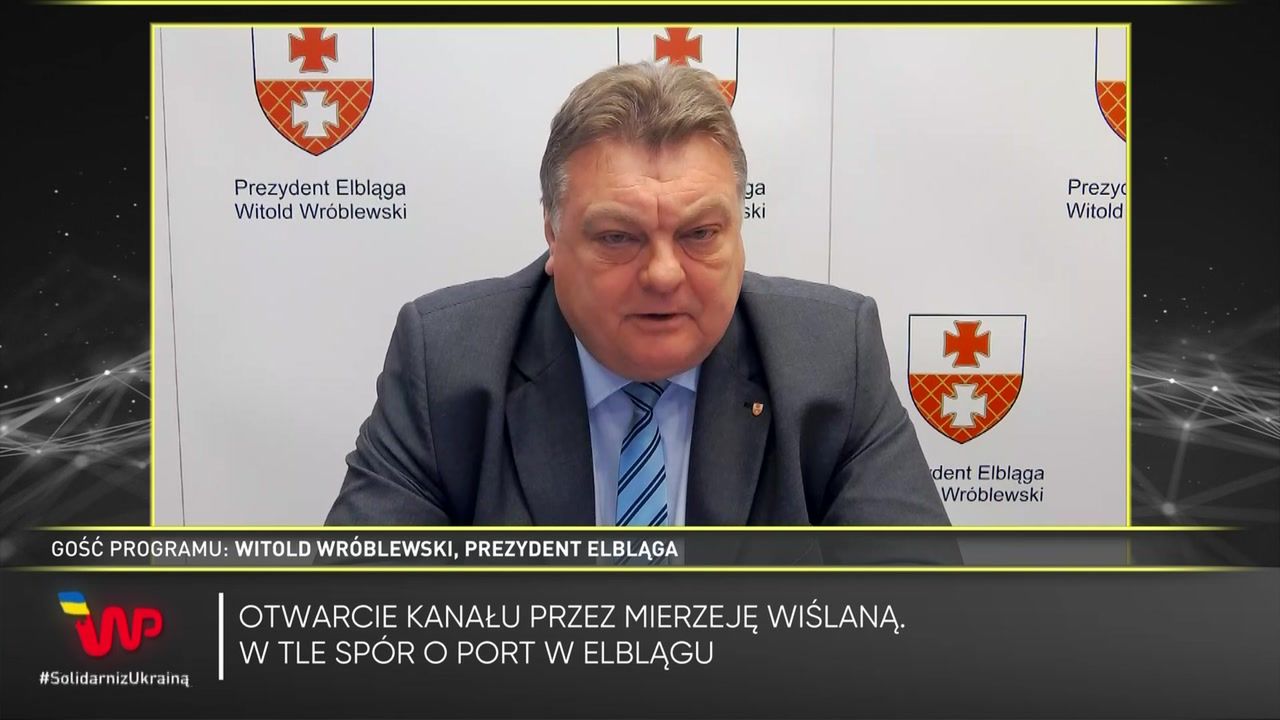 Spór o pogłębienie 900 m toru wodnego. Prezydent Elbląga: To obowiązek państwa