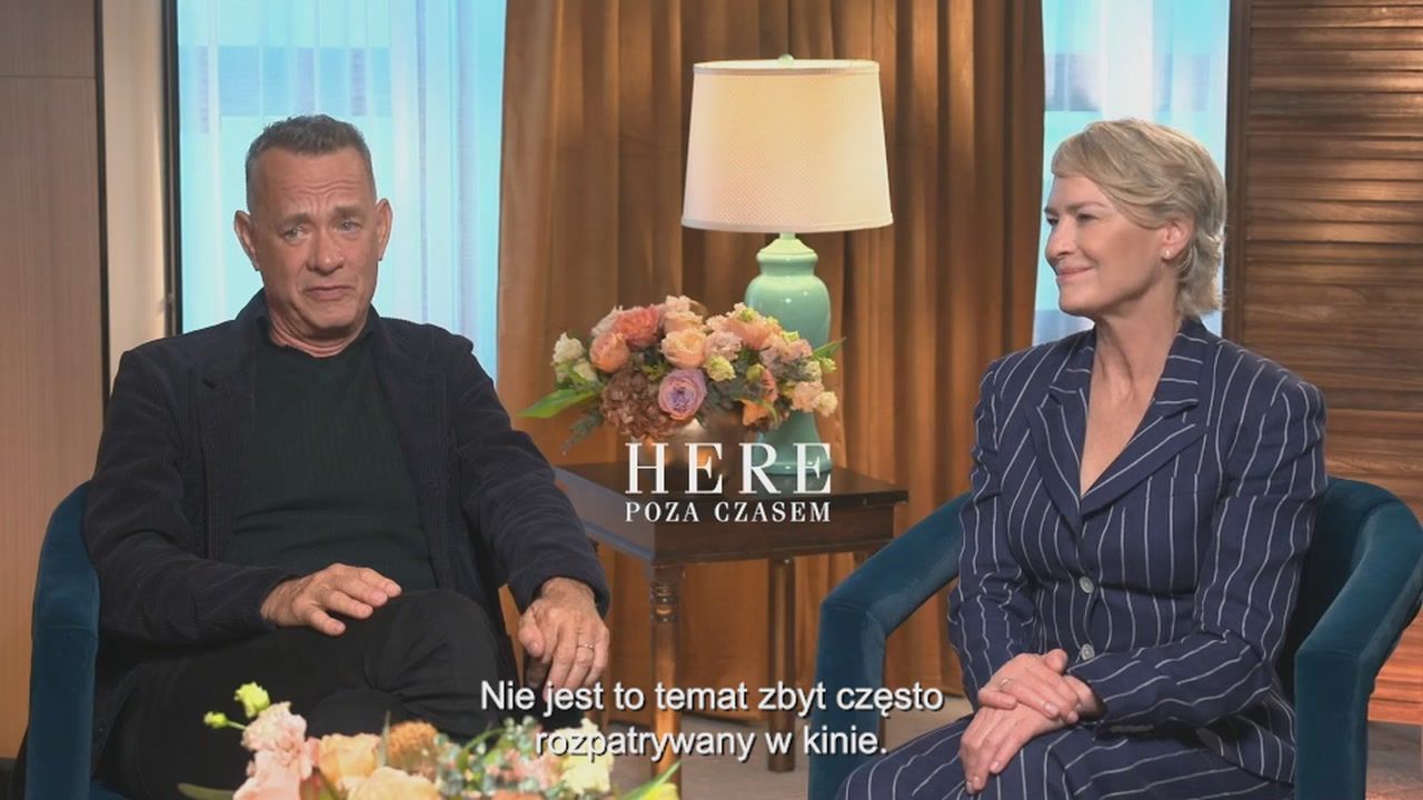 "Nie robimy tego tylko dla pieniędzy". Tom Hanks i Robin Wright o swoim nowym filmie