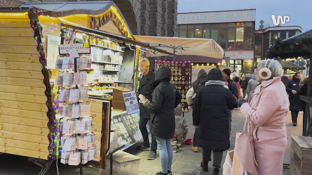 Prowadzi stoisko na jarmarku. "Wiele osób przychodzi tylko do Totiego"