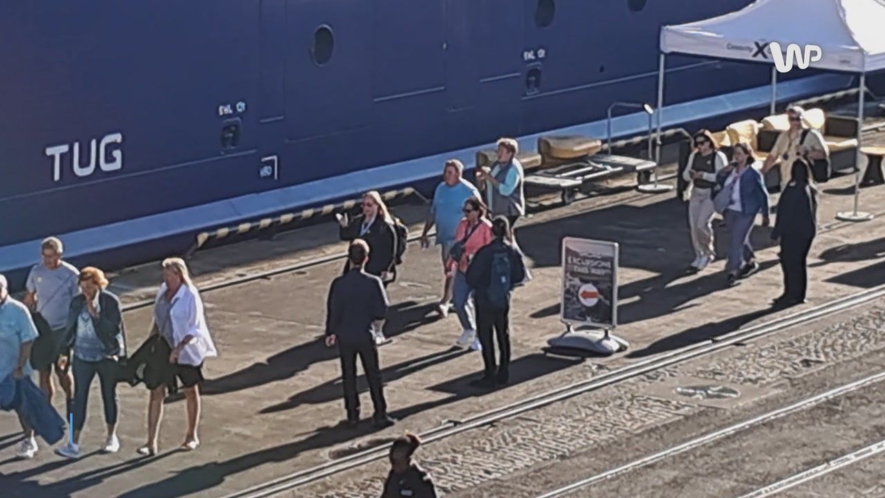 Gigantyczny wycieczkowiec w Gdyni. Na pokładzie prawie 3 tys. turystów