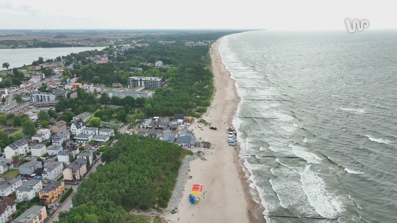 Pojechaliśmy do Mielna. Przykry widok w samym środku sezonu