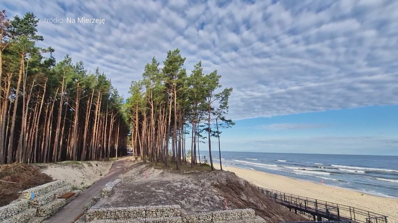 Kosmiczny show na niebie. Turyści na plaży osłupieli