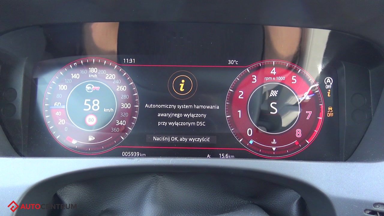 Jaguar F-Pace SVR 5.0 V8 550 KM (AT) - acceleration 0-100 km/h