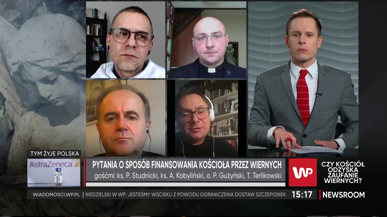Finanse Kościoła. Potrzebna zmiana systemu? "Problemem są patologie"