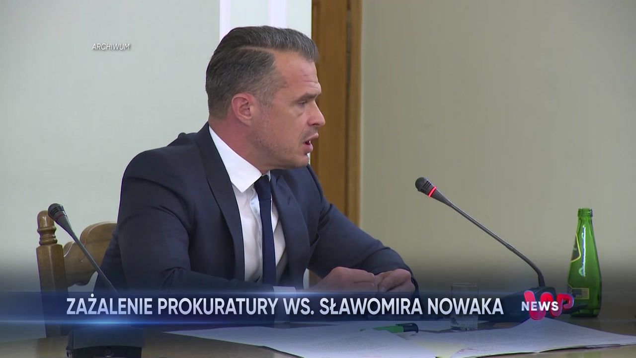 Prokuratura: Sławomir Nowak może uciec z kraju