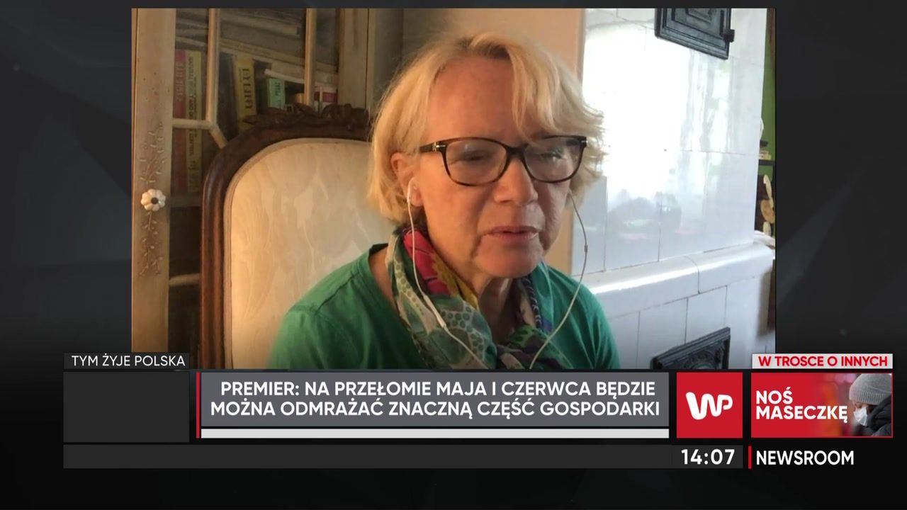 Prof. K. Bieńowska-Szewczyk szczerze o powrocie dzieci do szkół