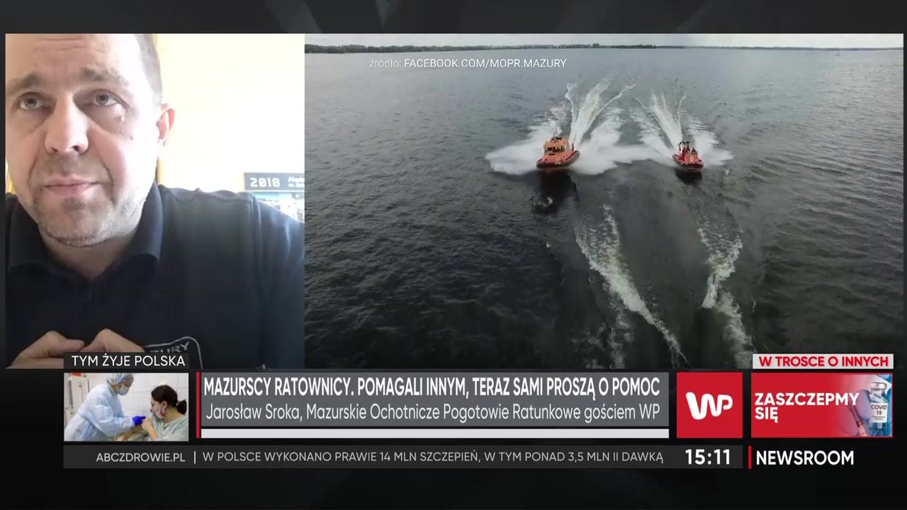 Mazurscy ratownicy. Pomagają innym, teraz sami proszą o pomoc