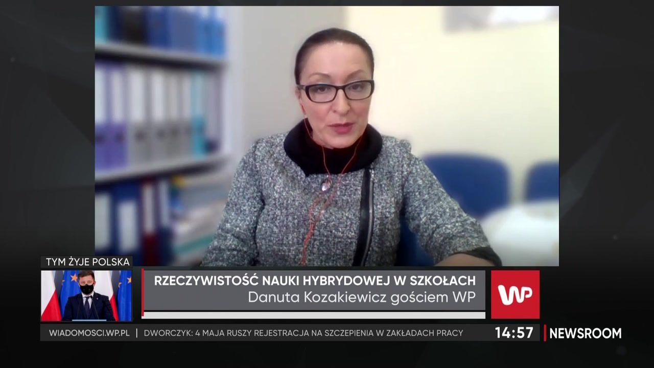 Dyrektorka podstawówki o nauczaniu hybrydowym. Oto jego powody