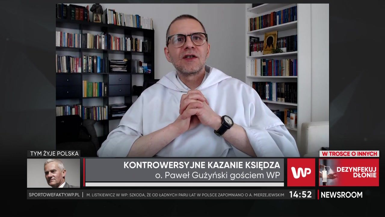 Ksiądz mówił podczas komunii o klapsach. Dr Piotrowska i o. Gużyński komentują